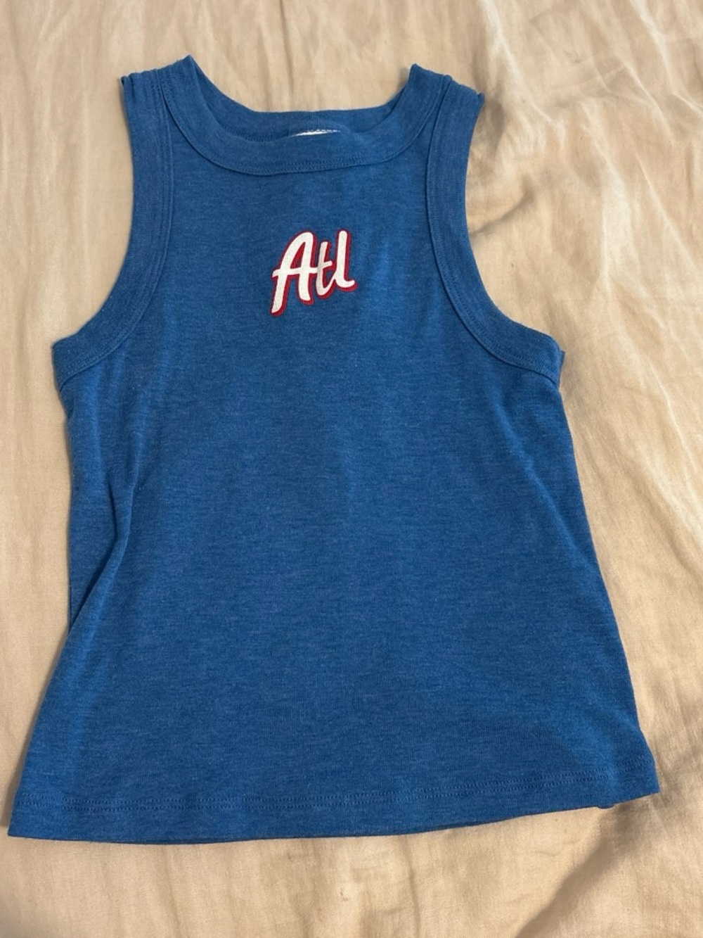 Blue Atlanta tank